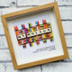 Thank You Teacher Personalised Crayon Gift Frame