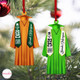 Personalized Graduation Ornament, Color Graduation Gown, School Graduation Ornament Gifts