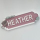 Personalised Street Sign Name Plaque - Monkey Design - Bedroom Door Name Plate