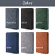 Personalized Refillable Portfolio, Custom Portfolio With Zipper,Personalized Padfolio