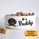 Personalized Custom Dog Bowls, Gift for Dog Lovers