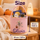 Personalized Halloween Basket for Kids, Custom Name Boo Basket