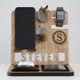 Personalized Book Holder, Custom Book Stand, Personalized Docking Station Men, Gift for Men