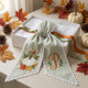 Personalized Pumpkin Wreath Sash -  Fall Monogram Gingham Door Bow