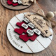 Custom Wooden Family Christmas Ornament | 3dLaser Cut Personalized Family Name 1-10