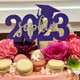 Graduation Cake Topper, Personalized Cake Topper,  Grad Party Decor