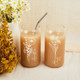 Custom Name Cup With Birth Flower,Birth Month Iced Coffee Cup