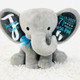 Gift for Baby Girl & New Mom,Personalized Elephant Stuffed Animal