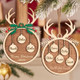 Custom Family Ornament,Personalized Christmas Ornament,Family Christmas Ornament,Home Sign Ornament,Family Christmas Gift