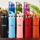 Engraved Water Bottles with Straw,Insulated Water Bottles