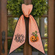 Personalized Wreath Sash, Custom Ribbon Banner, Farmhouse Front Door Decor