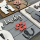 Custom Shiplap Dog Leash Holder, Personalized Leash holder