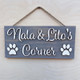 Dog Name Sign, 3D Dog Name Sign, Custom Dog Name Sign