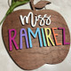 Teacher Sign, Personalized Teacher Gift, Teacher Name Sign