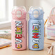 Personalized kids water bottle, Custom Kids cups with name, Back to school water bottle for girls & boys