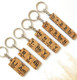 Custom Periodic Table Element Name Key Chain