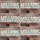 Custom Wedding Gift Sign Name, Personalized Family Name Wood Letters Mr Mrs