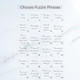 Personalized 12 Reasons Why I Love You Birthday Gift Custom Wooden Puzzle