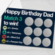 Birthday Gift for Dad, Gift for Dad, Birthday Card for Dad, Scratch Card for Dad