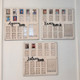 Custom Birth through Graduation School Picture Frames