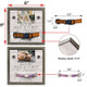 Memorial Pet Collar Sign,Memorial Standing Frame