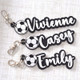 Soccer Volleyball bag pack tag-Soccer Volleyball Gift ideas-Team Sport bag tag