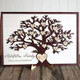 Personalized Christmas Gift Family Tree Sign