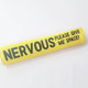 Personalized dog lead sleeve, custom made, color of your choice and custom text