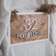 Square House Address Sign Home Decor