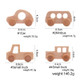 Personalized Wooden Car For Kids