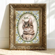 Mini Custom Watercolor Pet Portrait, Dog Portraits from Photos, Pet Memorial Art