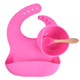 Personalised Engraved Silicone Bib, Suction Bowl, Spoon Feeding Set, Eco Friendly, Gift, New Baby