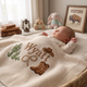 Personalized Cowboy Embroidered Baby Blanket with Name