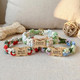Custom Pet Collar with Name Tag a?? Braided Cotton Dog Collar