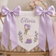 Embroidered Baby Name Banner, Custom Nursery Door Sign, Baby Announcement Banner Hospital Door Sign