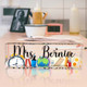Custom Desk Name Plate Plaque, Teacher Appreciation Gift