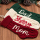 Personalized Christmas Stocking Embroidered Holiday Stocking