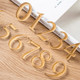 Large Modern House Numbers, Address Numbers, Door numbers
