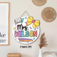 Teacher Appreciation Gift, Custom 3D Teacher Door Hanger With Name, Gift For Teacher