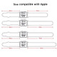 Engraved Watch Band SHE IS STRONG for Apple, Fitbit, Samsung