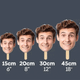 Custom Face on a Stick, Big Head Cutouts, Funny Bachelorette Decorations