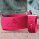 Engraved Watch Band JUST BREATHE for Apple, Fitbit, Samsung