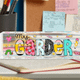 Personalized Teacher Desk Name Acrylic Plaque, Acrylic Name Plate for Desk, Back To School Teacher Gift
