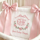 Custom Baby Banner For Hospital Door Sign & Nursery, Monogram Baby Announcement Banner