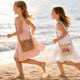 Personalized Name Straw Crossbody Bag, Custom Embroidery Kids Shoulder Bag