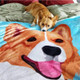 Pet Memorial Gifts Custom Printed Blanket-Photo Blanket Dog Blanket