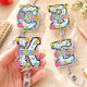 Personalized Teacher Badge Reel: Teacher ID Clip, Teacher Appreciation Gift