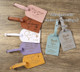 Set of 10 Bulk Wedding Favors for Guests, Personalized Couple Luggage Tags, Bridal Shower Gift, Party Favors