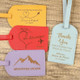 Set of 10 Bulk Wedding Favors for Guests, Personalized Couple Luggage Tags, Bridal Shower Gift, Party Favors