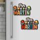 Personalized Teacher Name Magnet: Custom Wildflower Gift